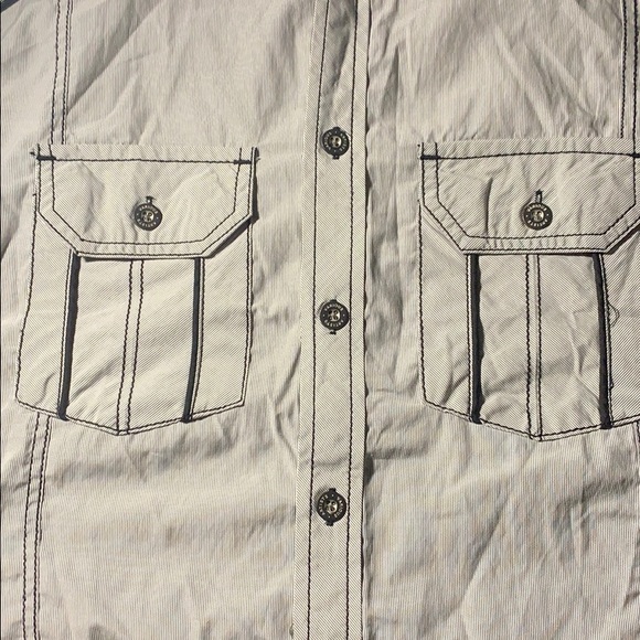 Men’s Small button up shirt - Picture 2 of 3